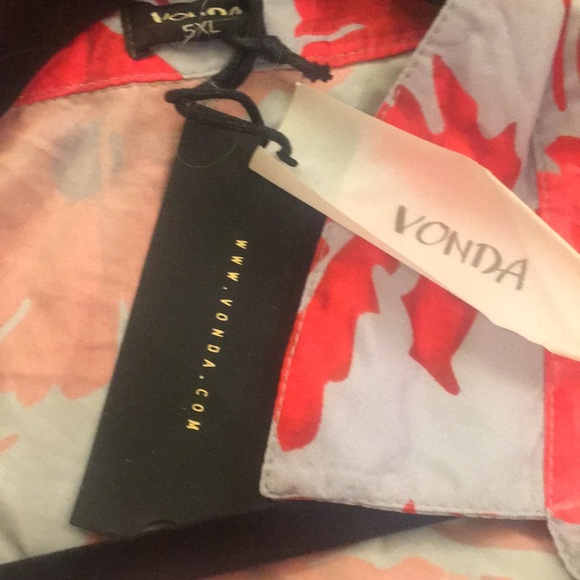 (2xl) Vonda Maxi Dress with collar and short sleeves - Picture 3 of 4